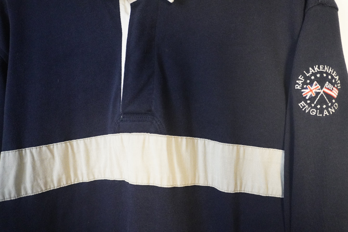 Sweat polo bleu marine rayé – SS.CARMEN