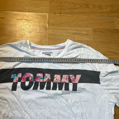 T-shirt crop fluide - Tommy Hilfiger - Taille S