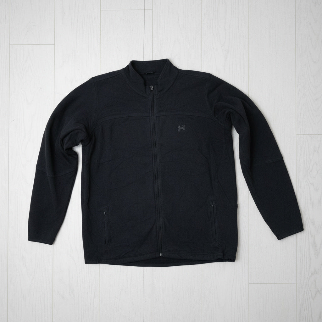 Under Armour Zip-Up Noir - by SS.CARMEN - Taille : XL