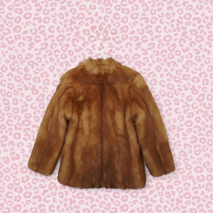 Manteau en Fourrure Vintage - by SARLOTTE - Taille : 36