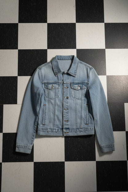 Veste en denim bleu clair – BY SARAH LANG