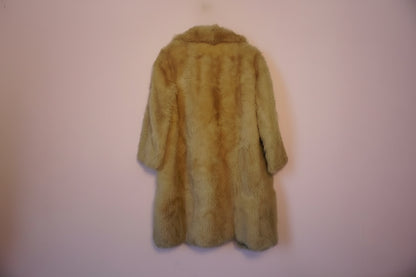 Veste en fausse fourrure beige Creffodelle – BY ZAINAB