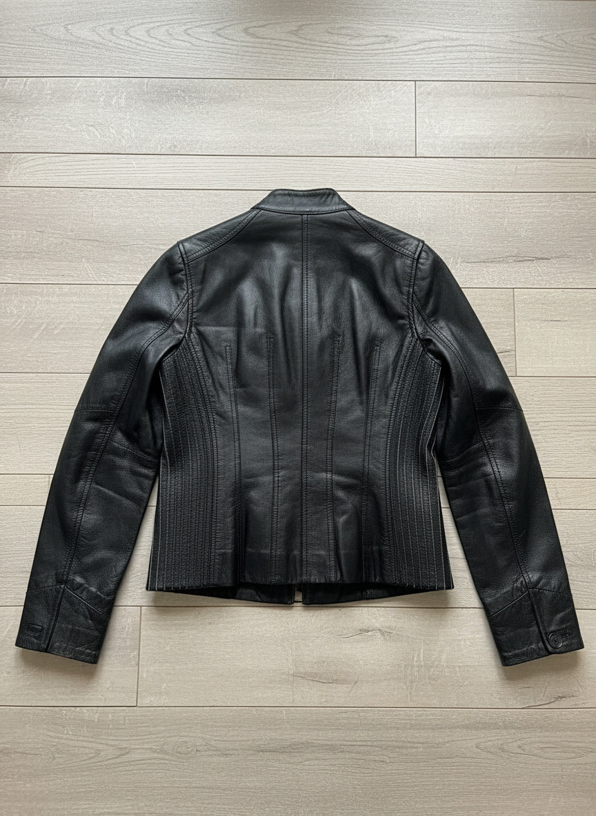 Veste En Cuir - by BÉATRICE