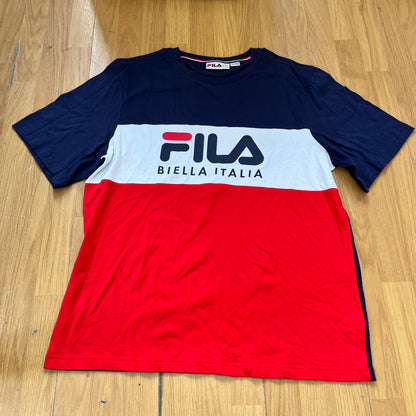T-shirt fila bleu, blanc et rouge – Taille 3XL