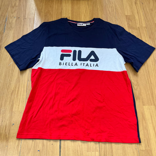 T-shirt fila bleu, blanc et rouge – Taille 3XL