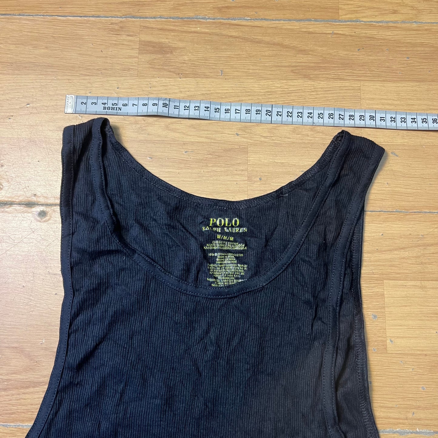 Robe midi débardeur noire - Ralph Lauren - Taille M