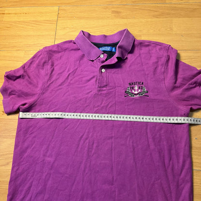 Polo violet - Nautica - Taille L