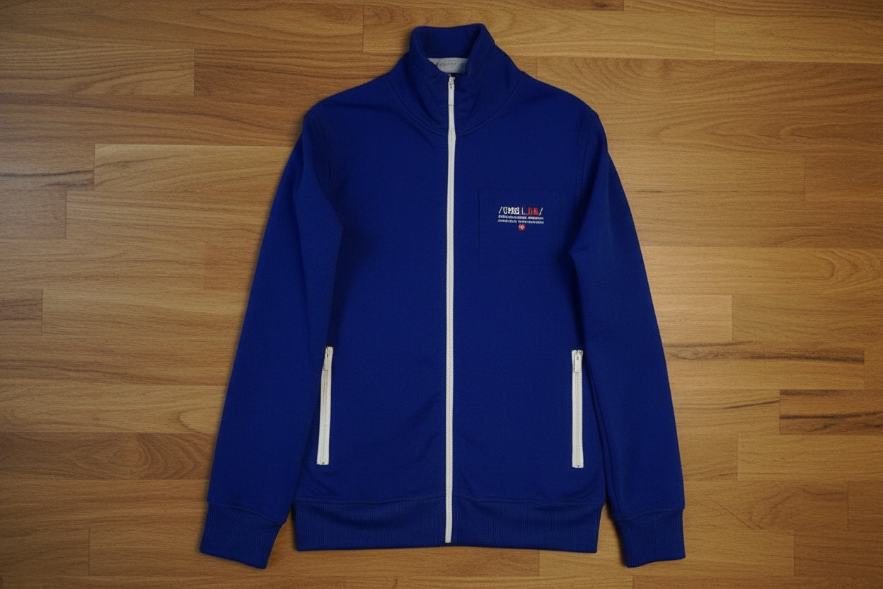 Veste sport bleue – SS.CARMEN