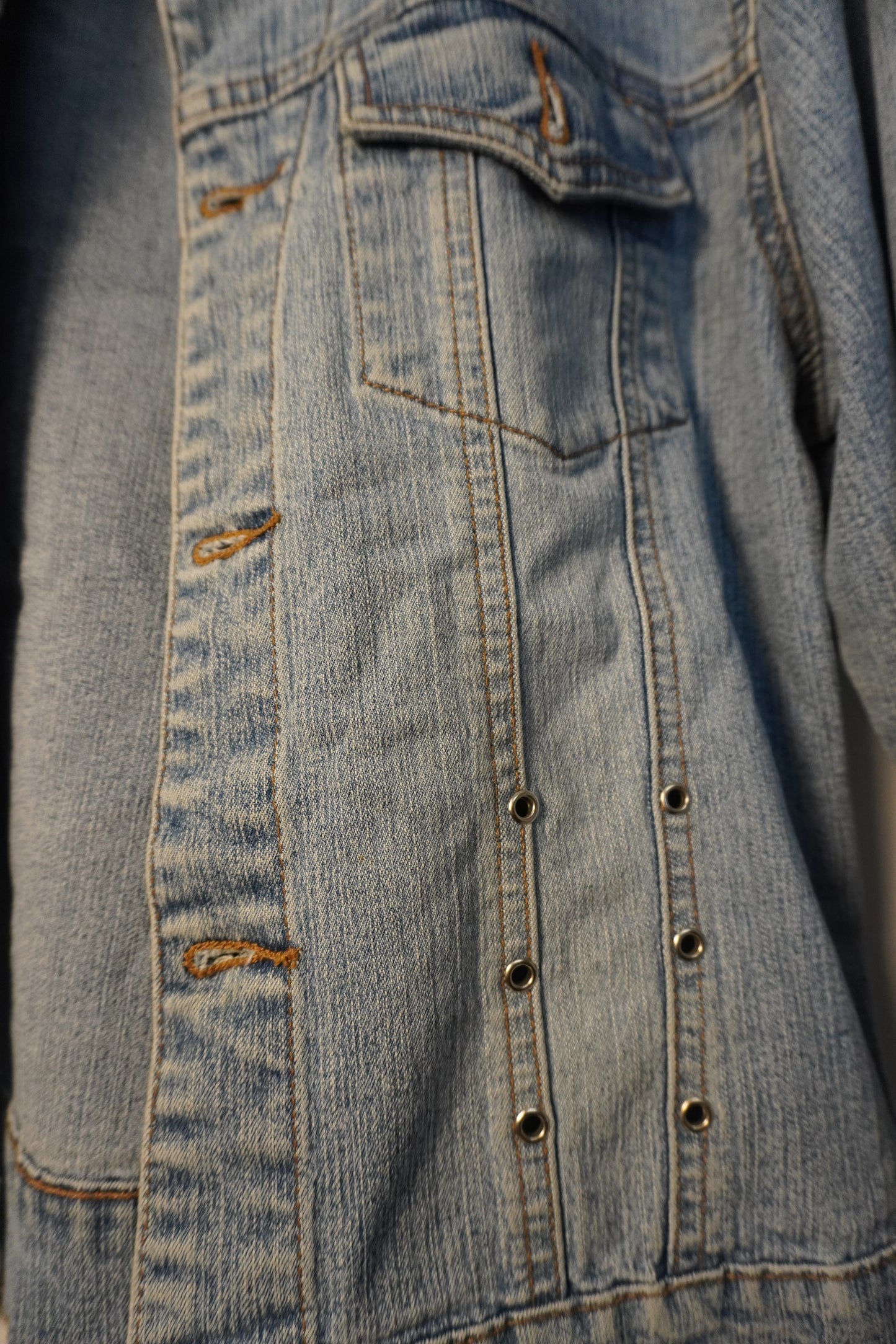 Veste en denim bleu clair – BY SARAH LANG