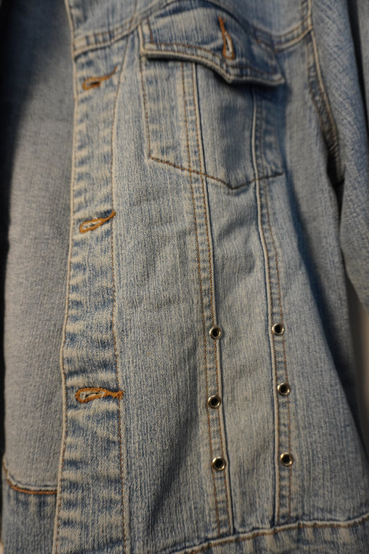 Veste en denim bleu clair – BY SARAH LANG