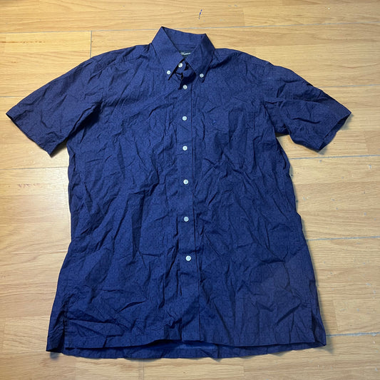 Chemise manches courtes bleu foncé - Topvalu Premium - Taille S