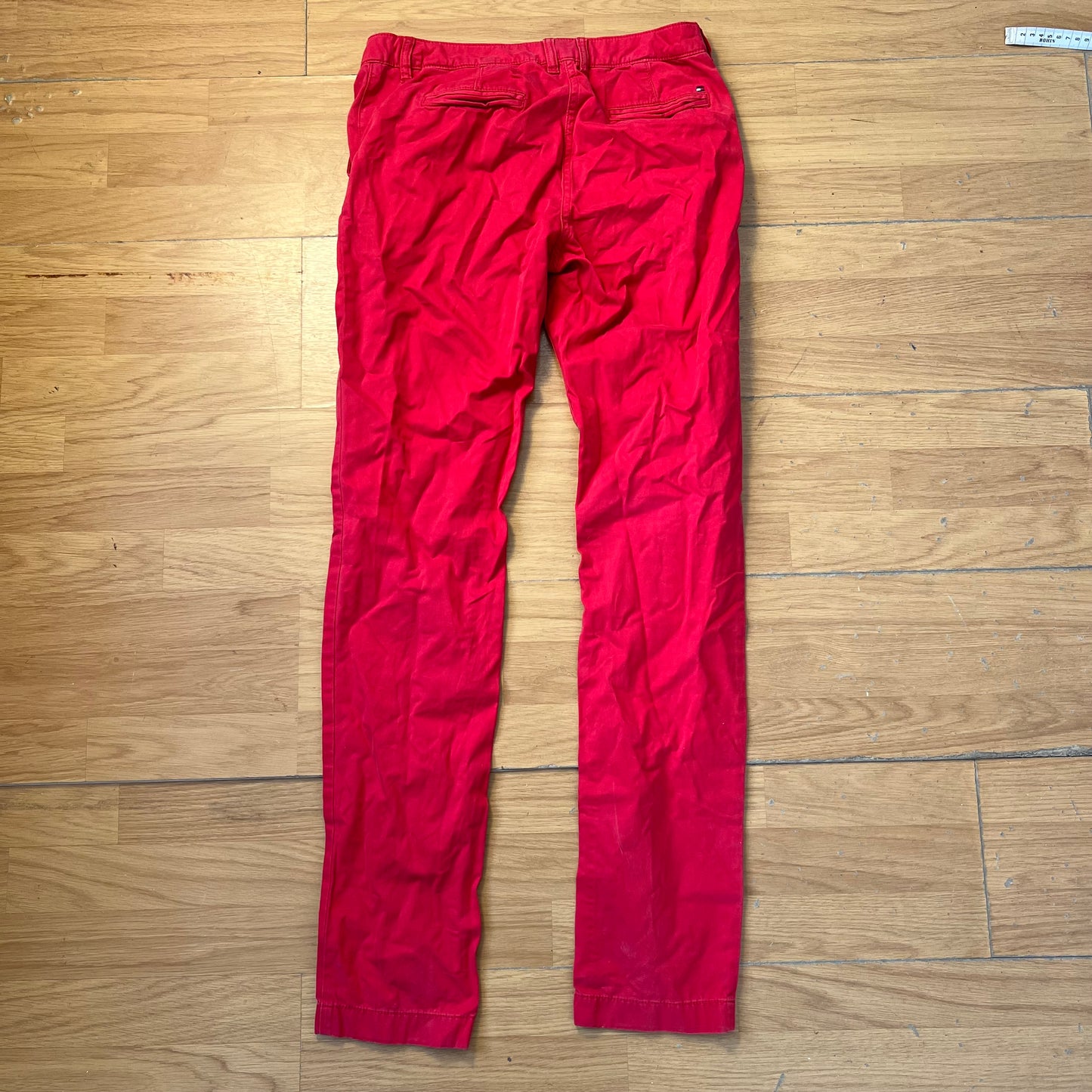 Pantalon rouge regular fit - Tommy Hilfiger - Taille 4