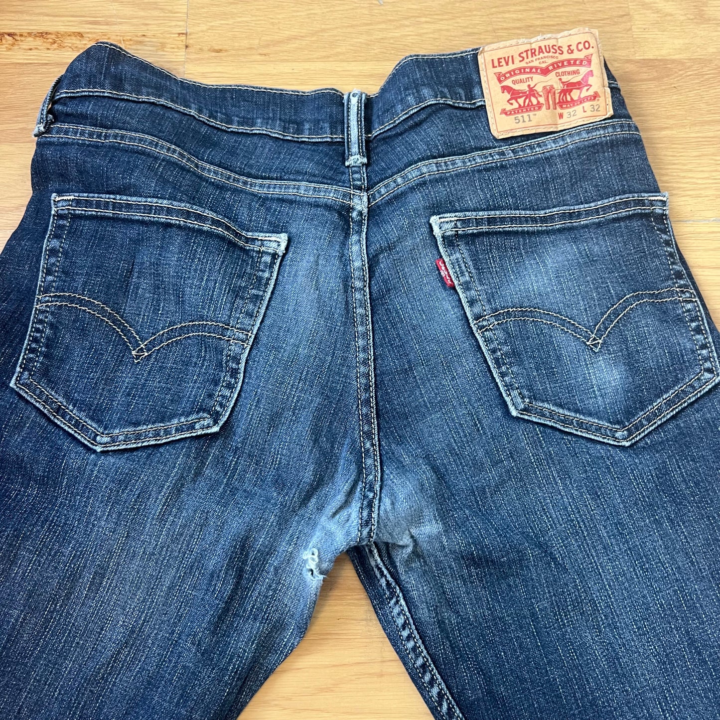 Jean bleu foncé - Levi’s 511 - W32 L32 by DARCY