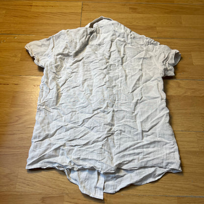 Chemise beige en lin - Lacoste - Taille M