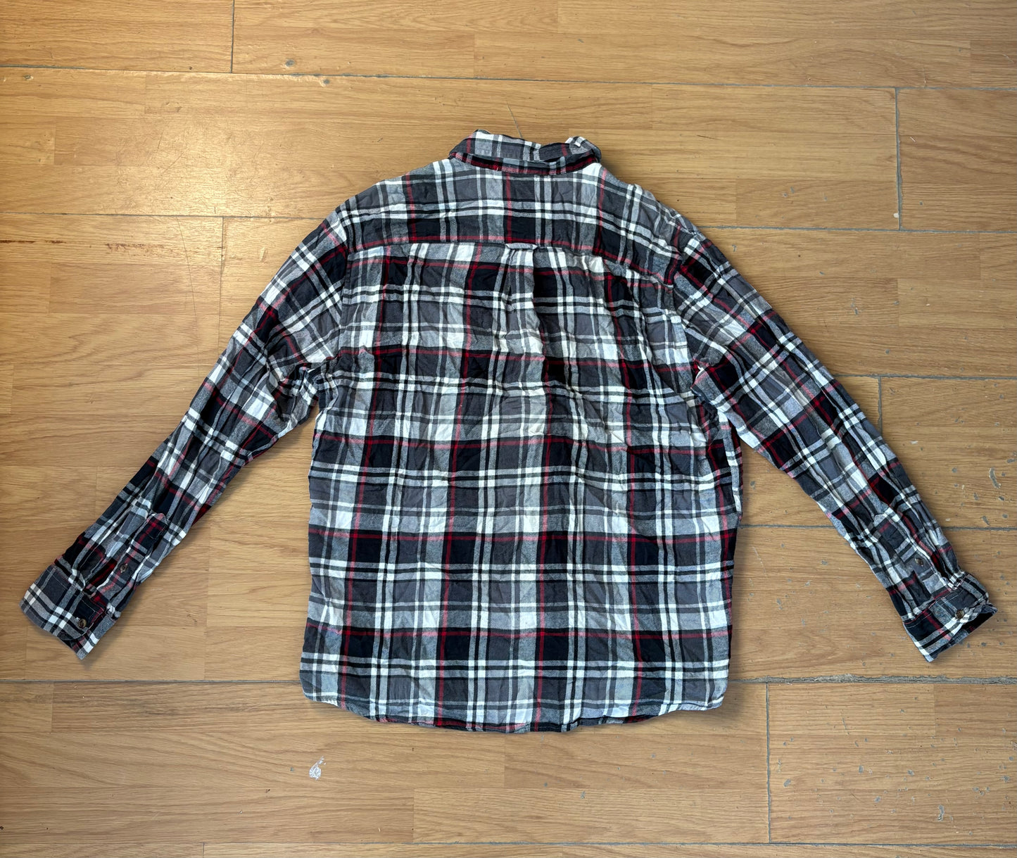 Chemise à carreaux rouge et noir - Chaps - Taille L