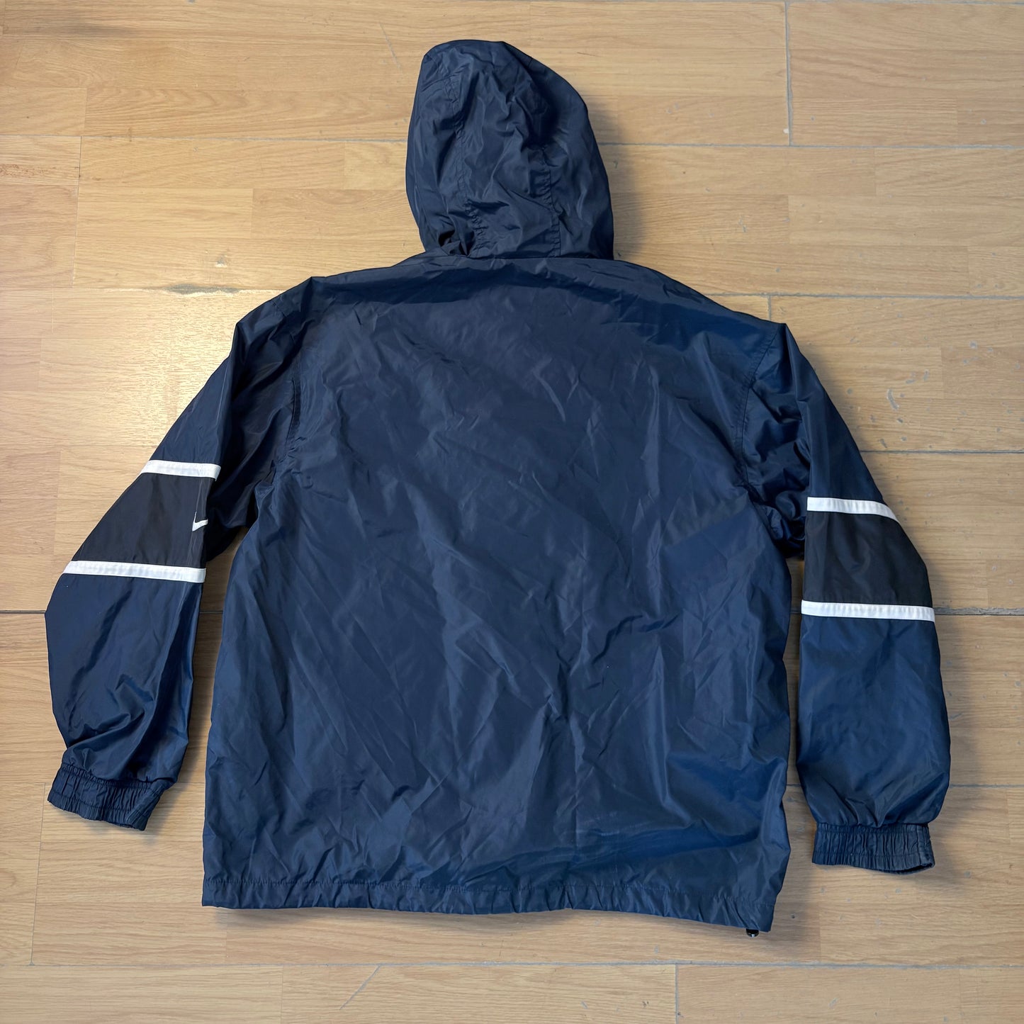 Veste coupe-vent bleue vintage - Nike - Taille XL