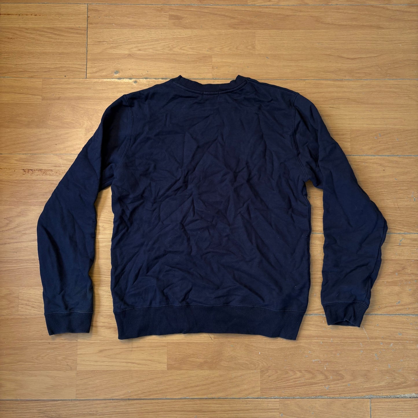 Sweatshirt crewneck noir imprimé Merci - Abahouse - Taille 2 (S)