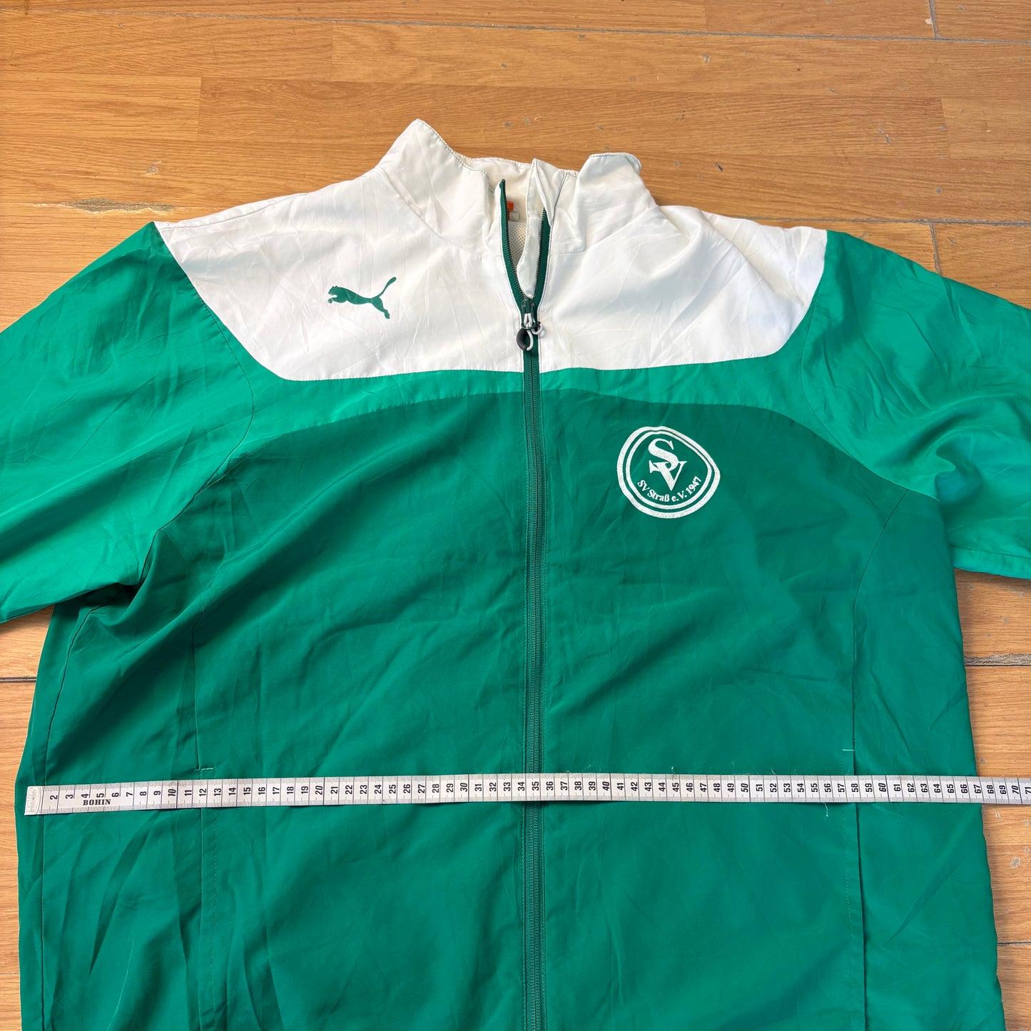 Veste de football verte équipe SV Strass - Puma - Taille XXL