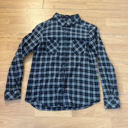 Chemise à carreaux noir - Azul - Taille XS/S