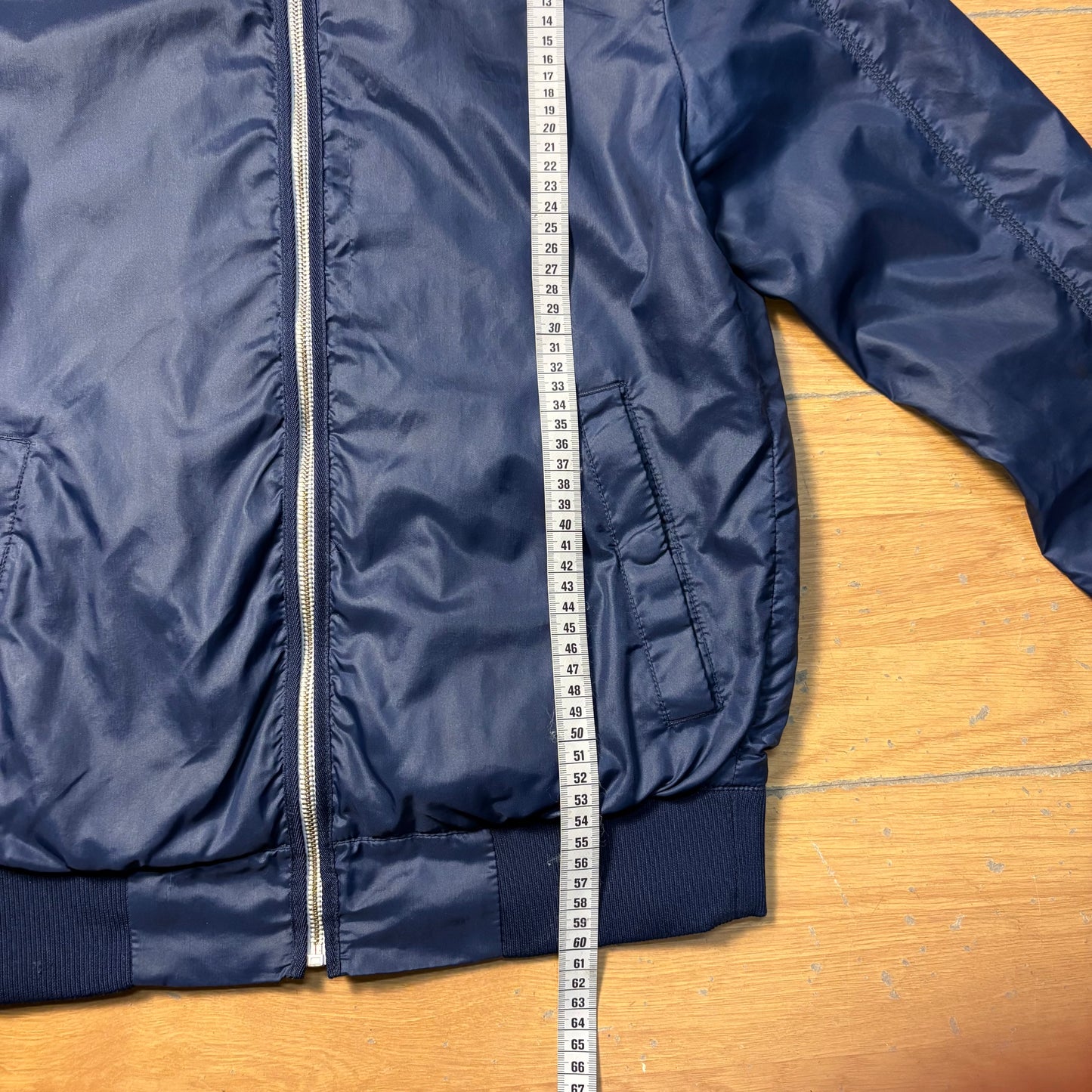 Bomber bleu foncé G-Raw – Taille S