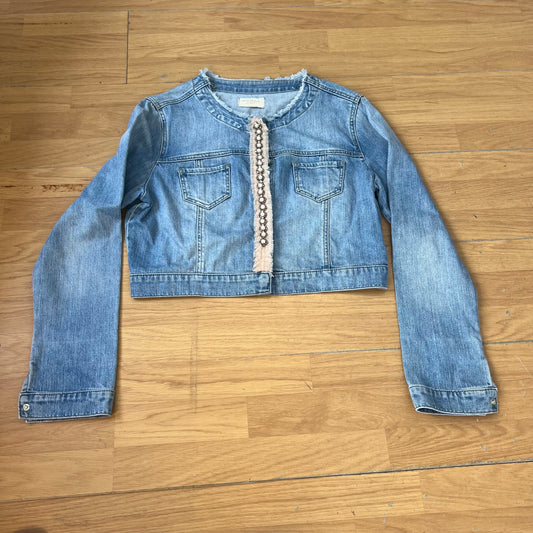 Veste en jean avec perles - Motivi - Taille 44 by DARCY