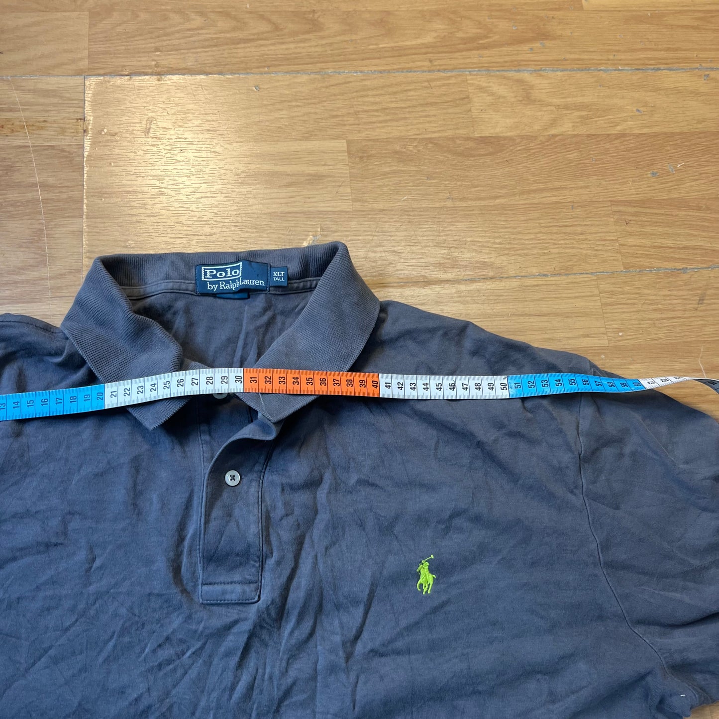 Polo gris - Ralph Lauren - Taille XL Tall