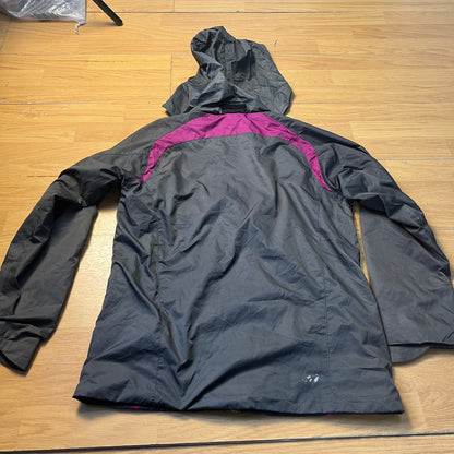 Veste coupe-vent gris et violet - Asics - Taille M