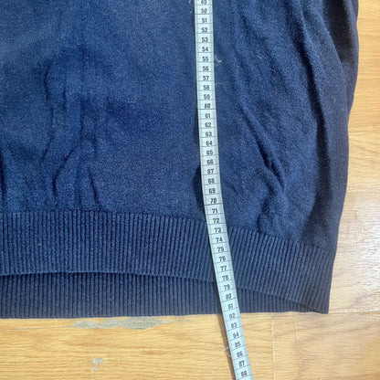 Pull sans manches Tommy Hilfiger bleu foncé – Taille 4XL