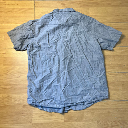 Chemise manches courtes bleu-gris - Columbia - Taille L
