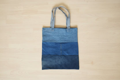 Tote Bag Denim - by BÉATRICE