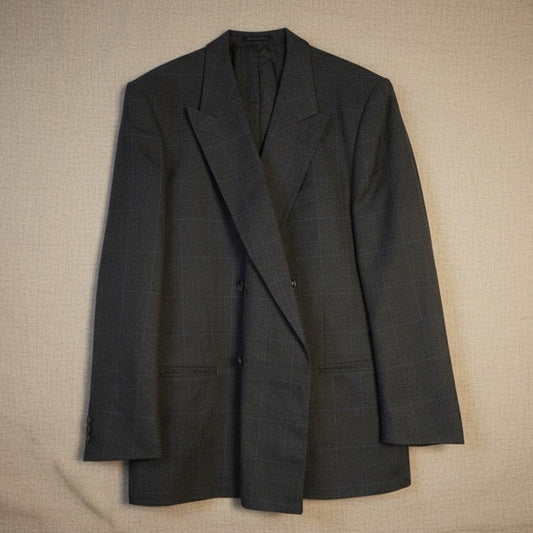 Costume noir croisé sophistiqué – By FABSO