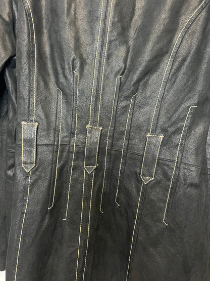 Manteau Long Cuir - by BÉATRICE