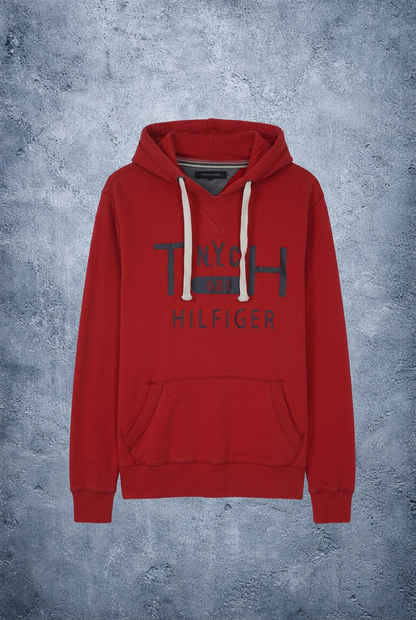 Hoodie rouge Tommy Hilfiger – Taille – S