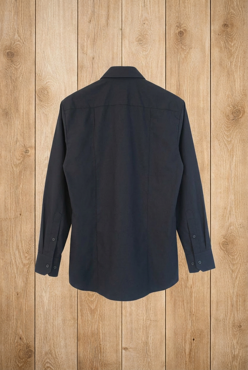 Chemise bleu marine – by Béatrice