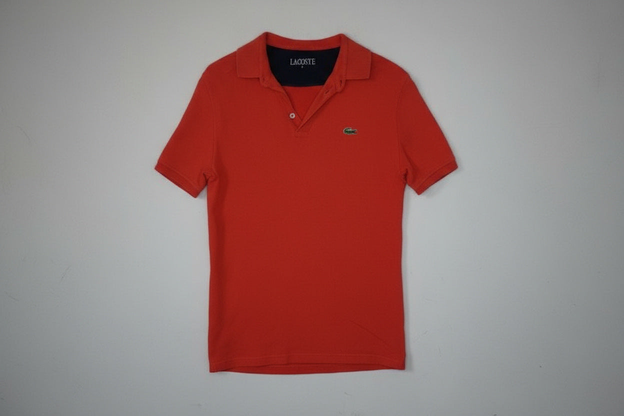Polo orange Lacoste – Taille – S