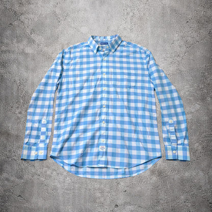 Chemise à carreaux bleu clair - Izod - Taille L