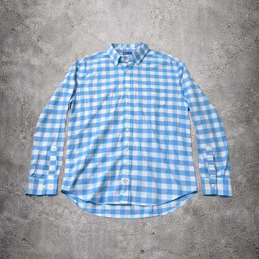 Chemise à carreaux bleu clair - Izod - Taille L