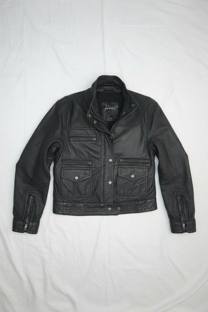Veste En Cuir - by PLAN.BEE