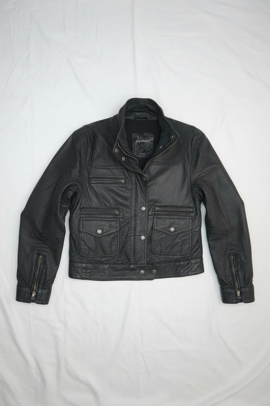 Veste En Cuir - by PLAN.BEE