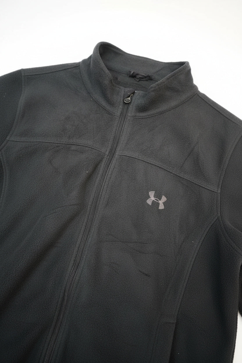 Under Armour Zip-Up Noir - by SS.CARMEN - Taille : XL