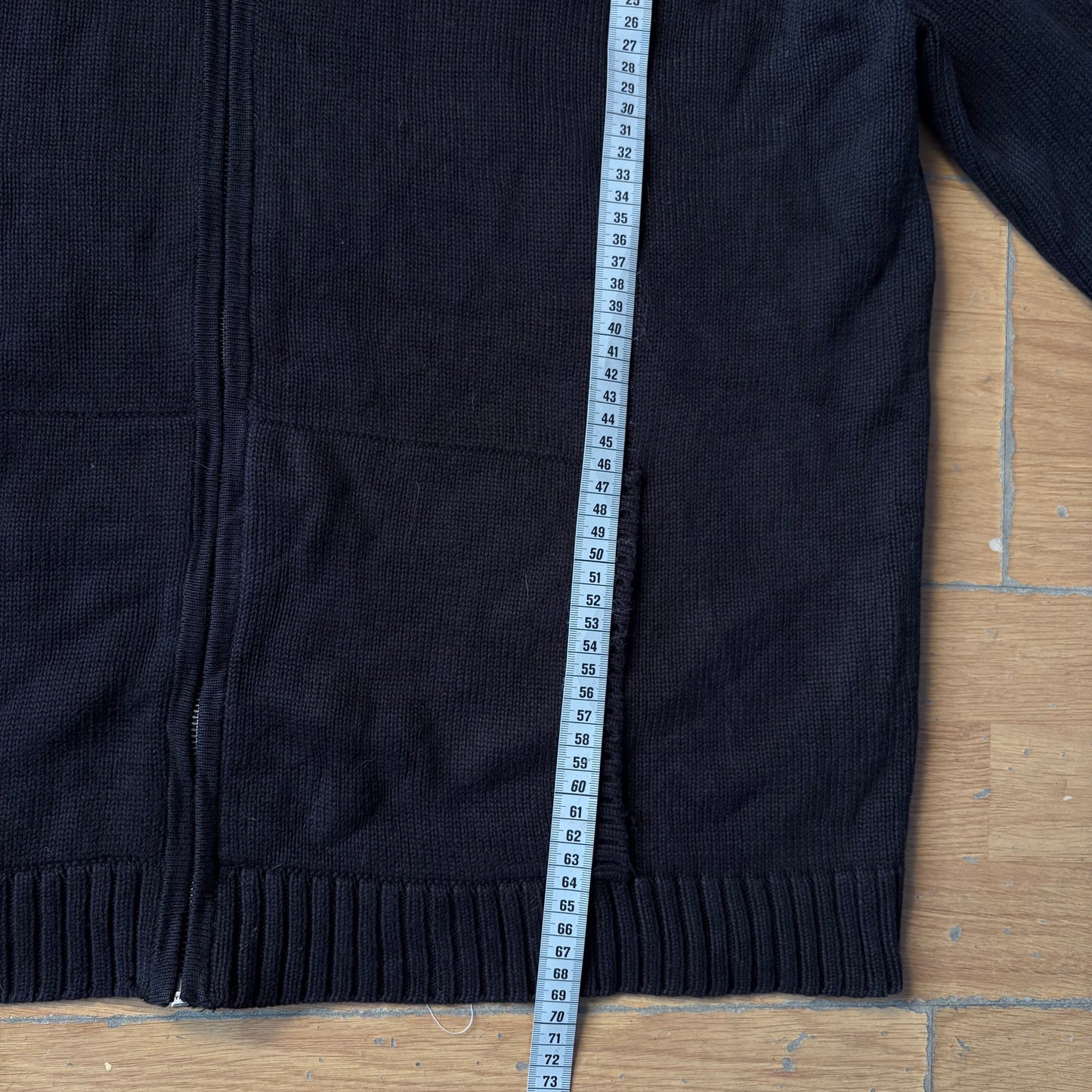 Pull zippé noir - Ralph Lauren - Taille XXL