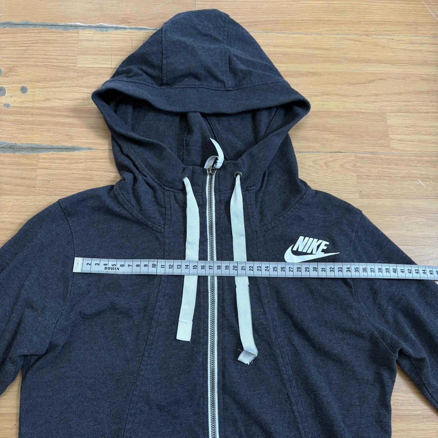 Sweat zippé gris - Nike - Taille S