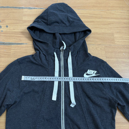 Sweat zippé gris - Nike - Taille S