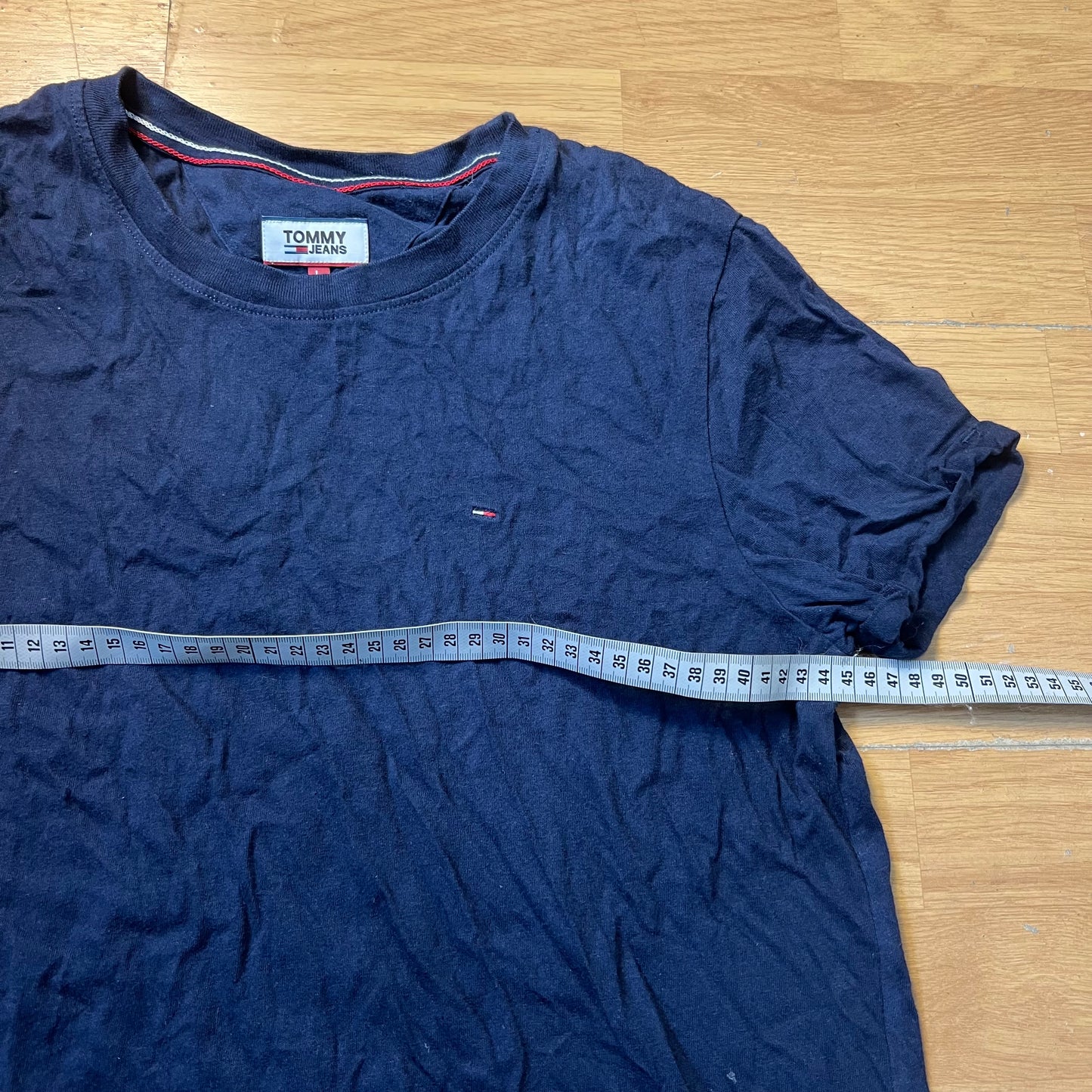 T-shirt bleu foncé - Tommy Hilfiger (femme) - Taille L