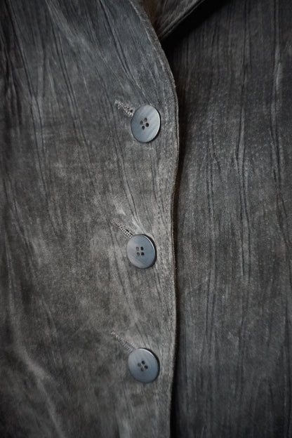 Veste En Cuir Véritable - by KER