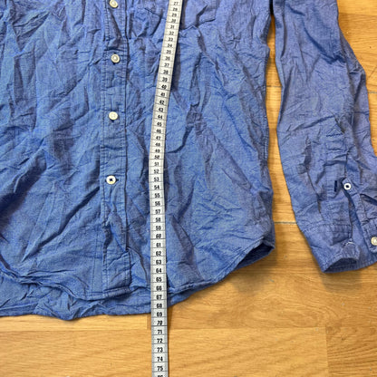 Chemise slim fit bleu - American Eagle - Taille S