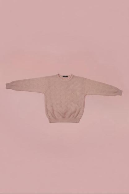 Pull rose clair coupe ample – BY ZAINAB