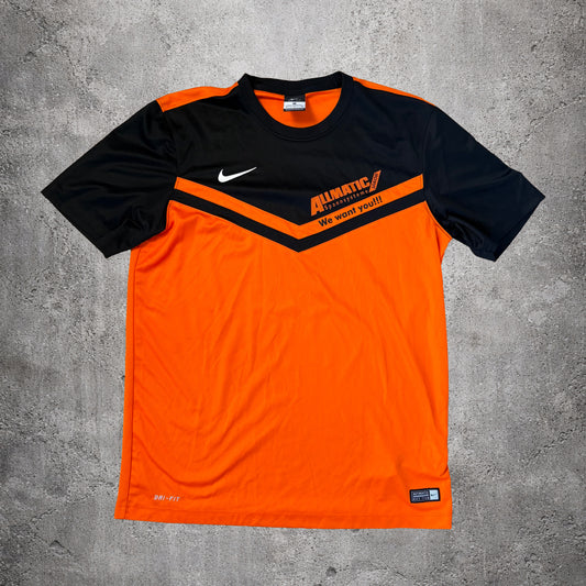 T-shirt orange et noir Authentic Nike-Team - Nike - Taille M