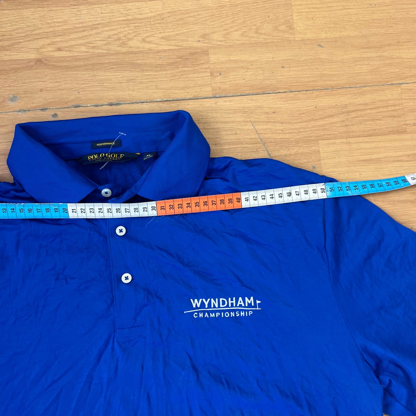 Polo bleu - Ralph Lauren Performance - Taille XL