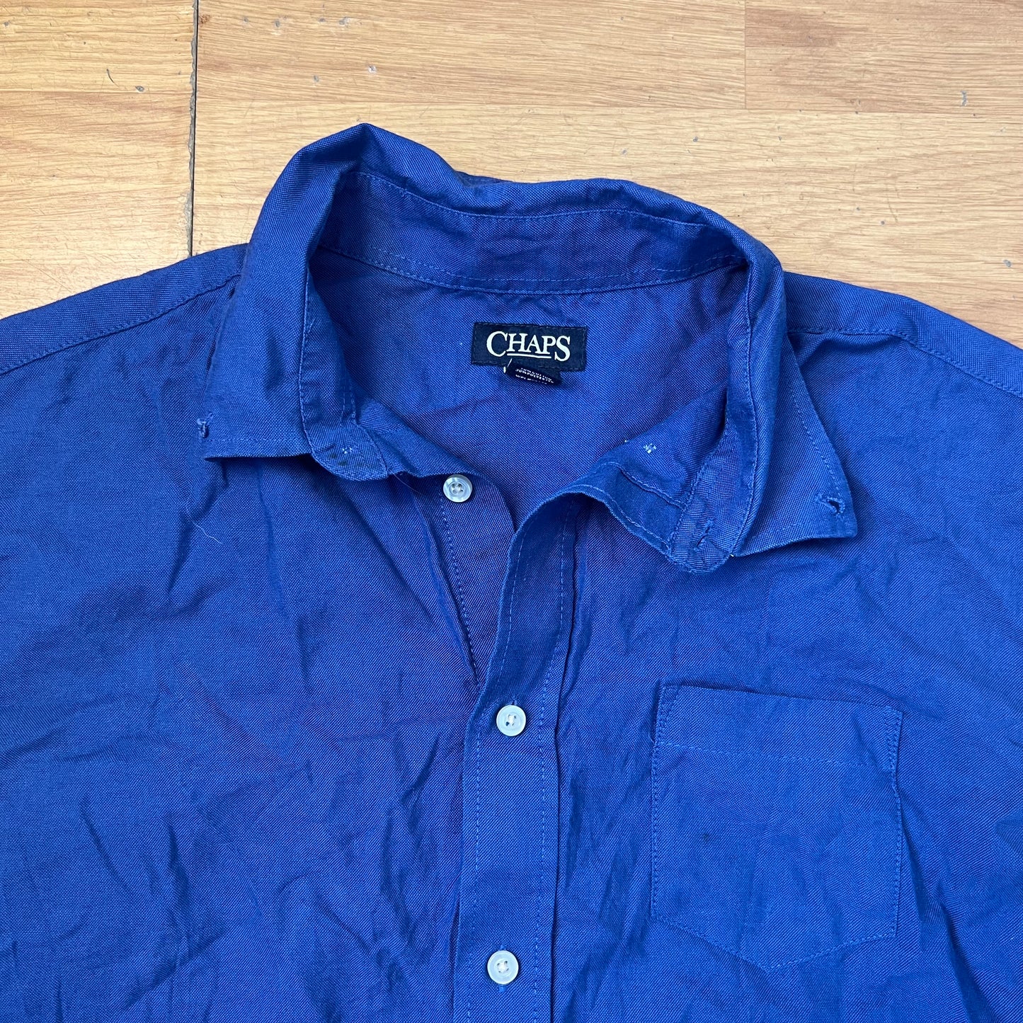 Chemise bleue - Chaps - Taille 20